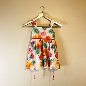 Sweet Heart Rose Floral Girls Dress Size 6